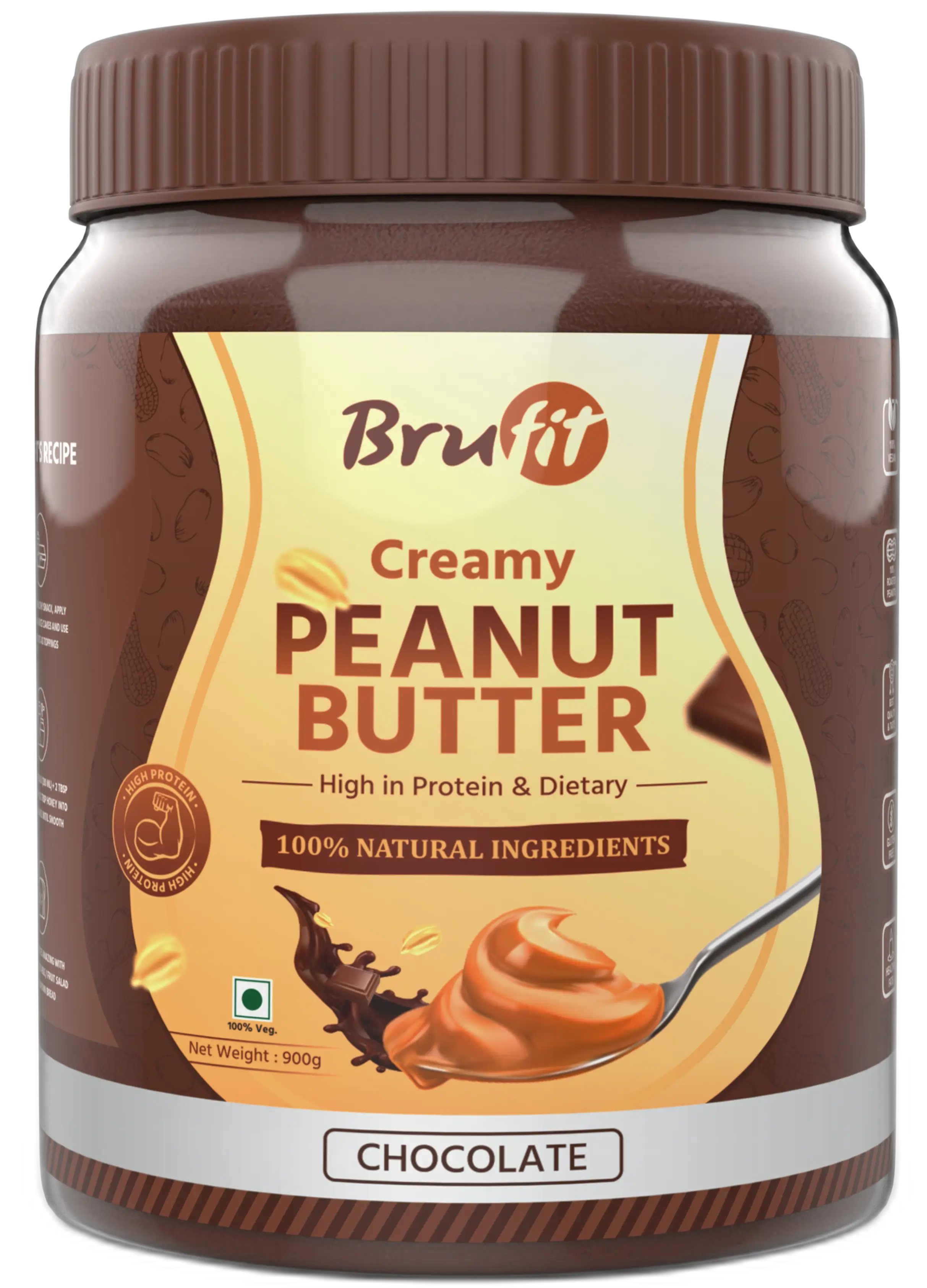 Peanut Butter Infused with Rich Chocolate